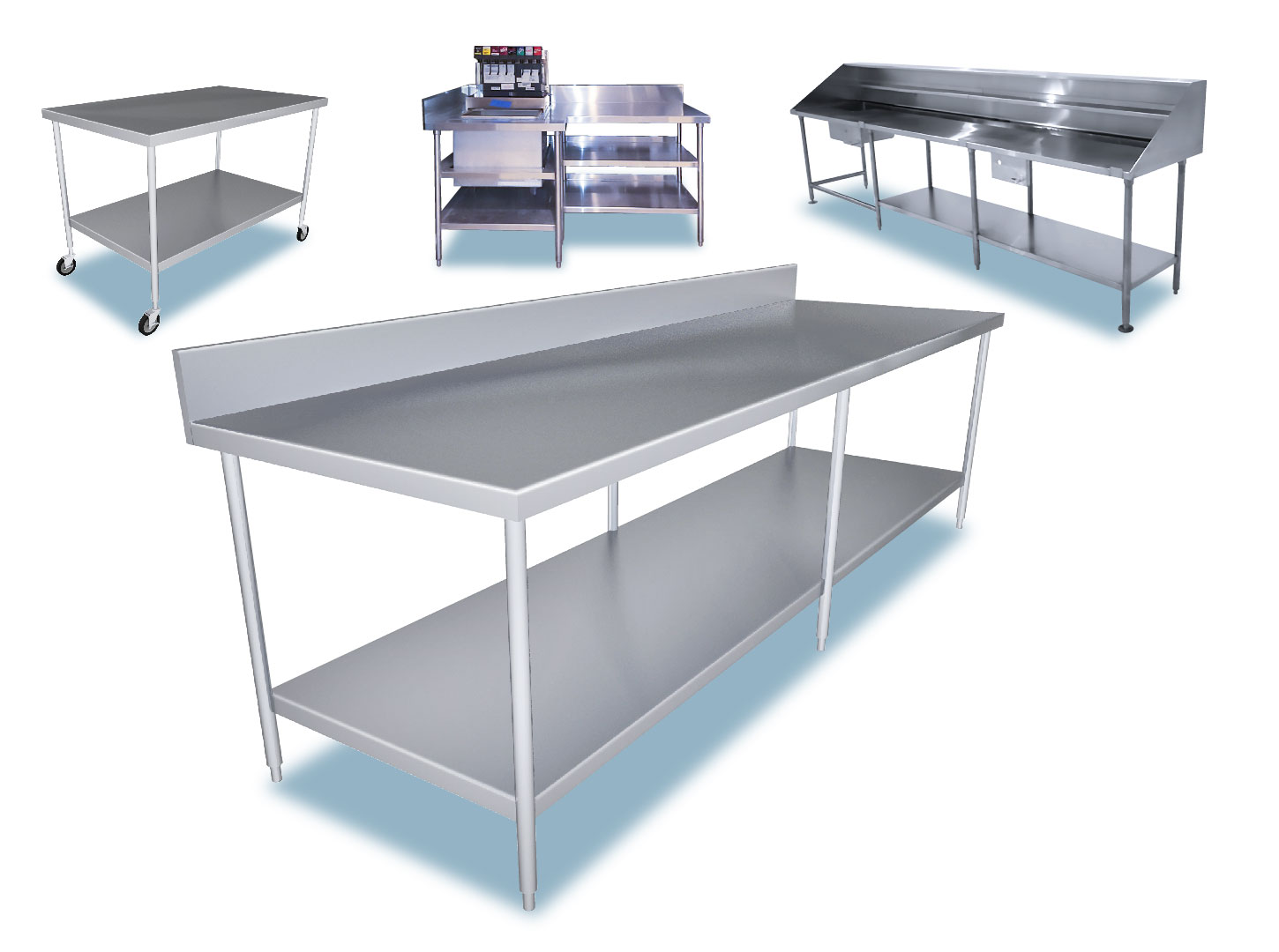 Stainless Work Table by Real Engineering